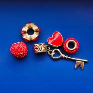 Bracelet Red Charm bundle